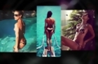 Elisabetta Canalis Shows Off Bikini Body While Poolside