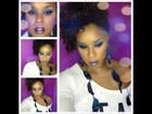 Funky Blues!!! Full Face Makeup Tutorial