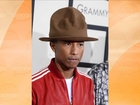 Pharrell’s hat at Grammys makes headlines