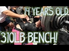 14 YEAR OLD GIRL BENCH PRESSES 310LBS! (140KG) | Furious Pete Talks