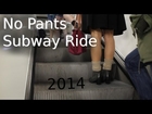 No Pants Subway Ride 12.1.2014 in Hamburg