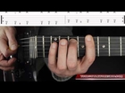 Guitar Lesson: Walk This Way - 3/3 - Aerosmith / RunDMC - how to play chorus