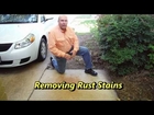 Cleaning Rust Stains from Concrete Dallas Fort Worth TX 817-577-9454 DFW