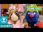 Sesame Street: Super Grover Helps a Cow Down the Stairs