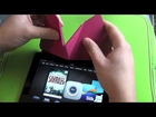 Amazon Kindle Fire HDX Origami Case unboxing and hands on