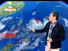 Unang Balita  Weather update as of 6 15 a m  Sept  18, 2013)
