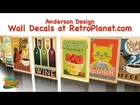 Retro Planet Wall Decals featuring Anderson Design Group