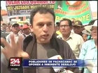 Pachacámac: pobladores denuncian a traficante que intenta quitarles sus terrenos